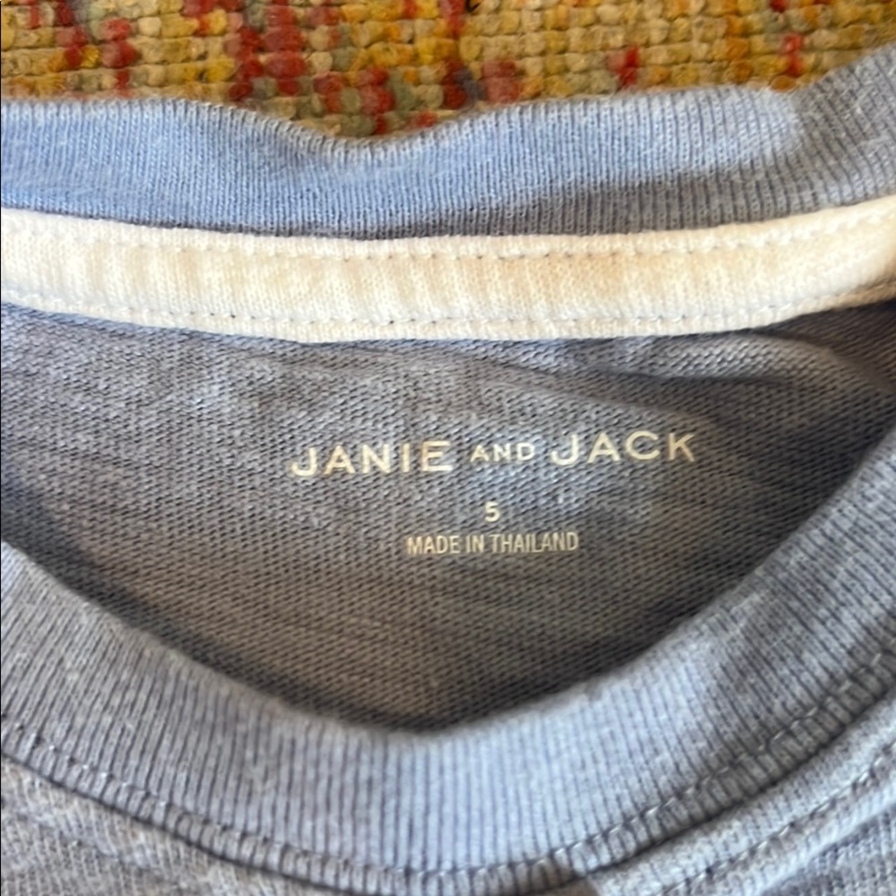 Janie and Jack Blue Sweater
